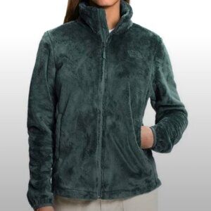 North Face, Osito Flurry Fleece Sherpa - Ponderosa Green, XL Full Zip-Up Jacket